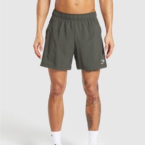 Strength Green Gymshark Sport 7” Shorts